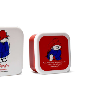 Paddington Bear Snack Boxes Set of 3
