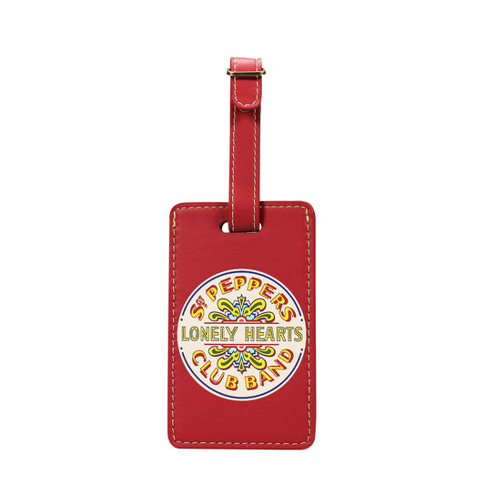 The Beatles Sgt. Pepper Drumhead PU Luggage Tag