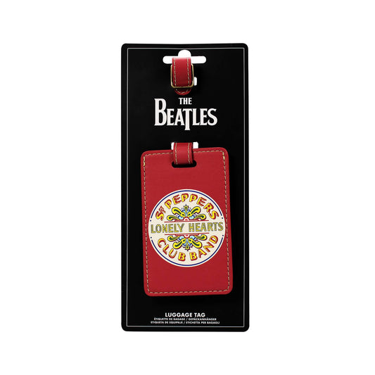 The Beatles Sgt. Pepper Drumhead PU Luggage Tag
