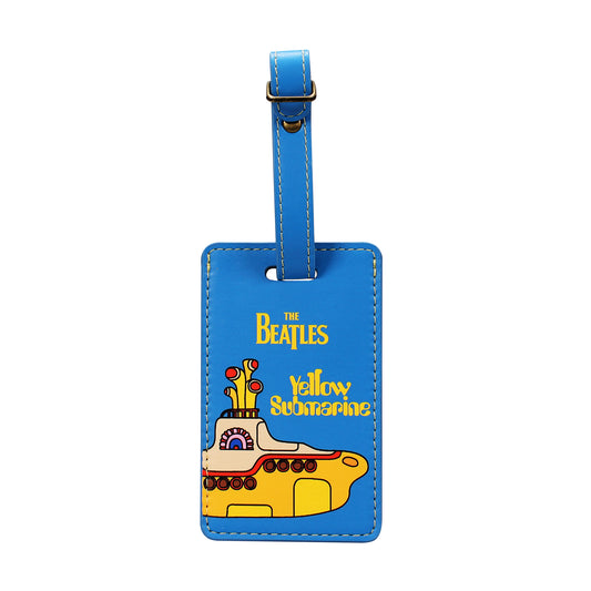 The Beatles Yellow Submarine PU Luggage Tag
