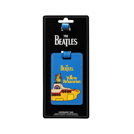 The Beatles Yellow Submarine PU Luggage Tag