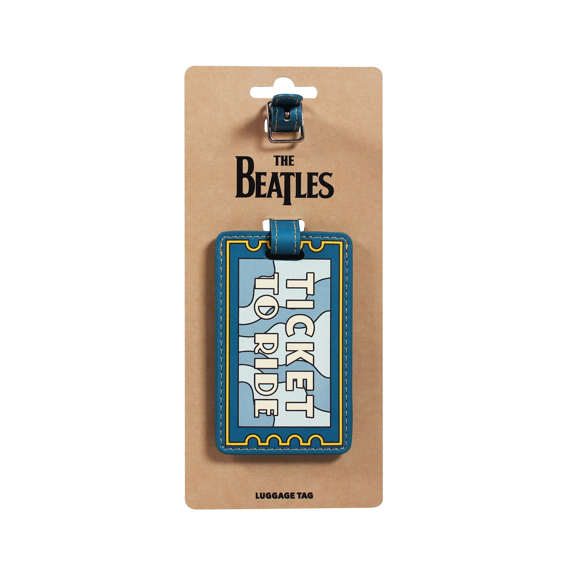 Luggage/Bag Tag PU - The Beatles (Ticket to Ride)