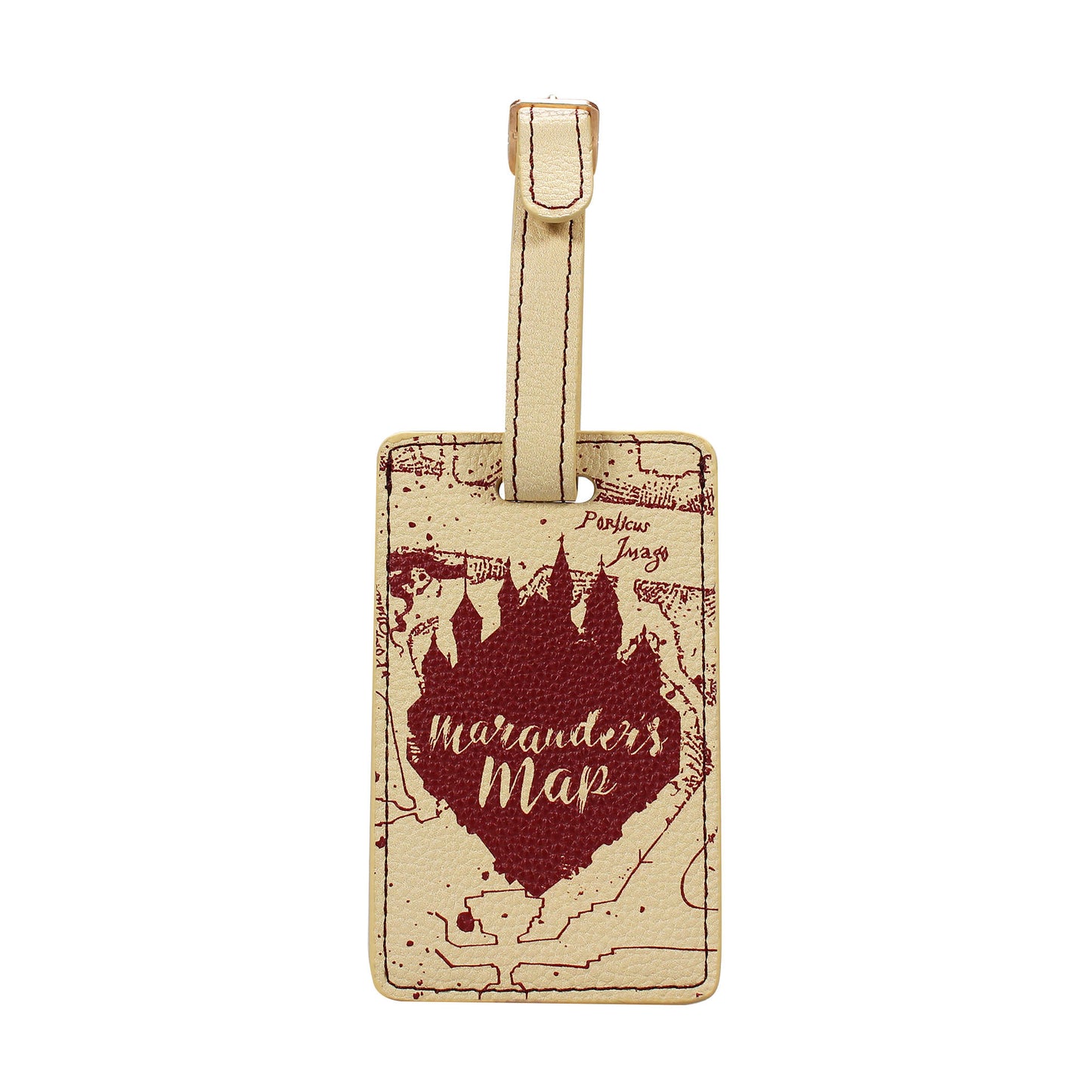 Harry Potter Marauder's Map Luggage Tag PU