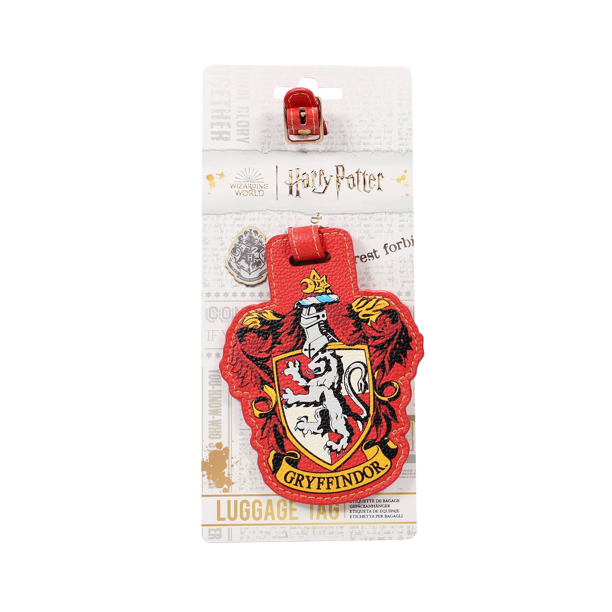 Luggage/Bag Tag PU - Harry Potter (Gryffindor)