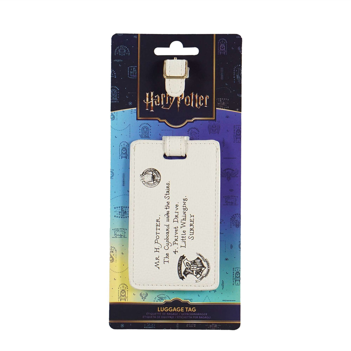 Harry Potter Letters Faux Leather Luggage Tag