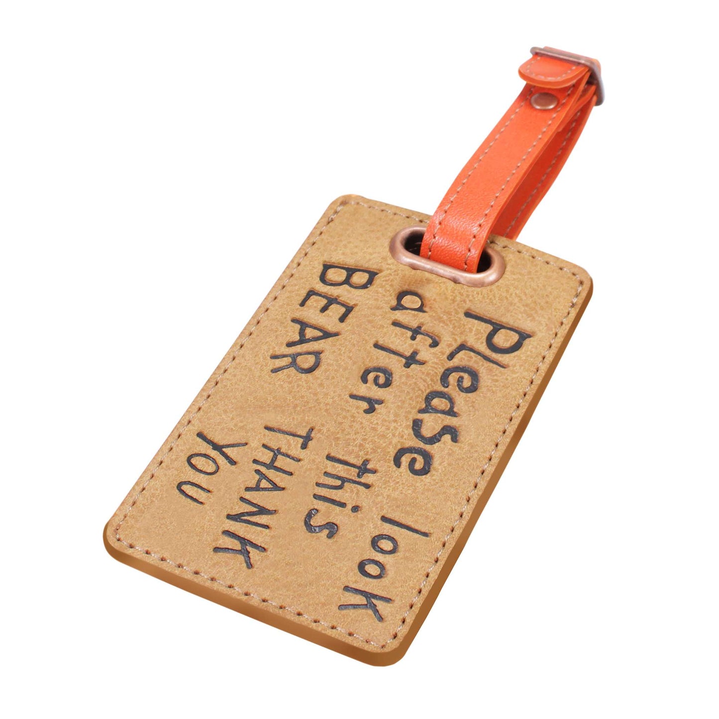 Paddington Bear Look After This Bear Luggage Tag