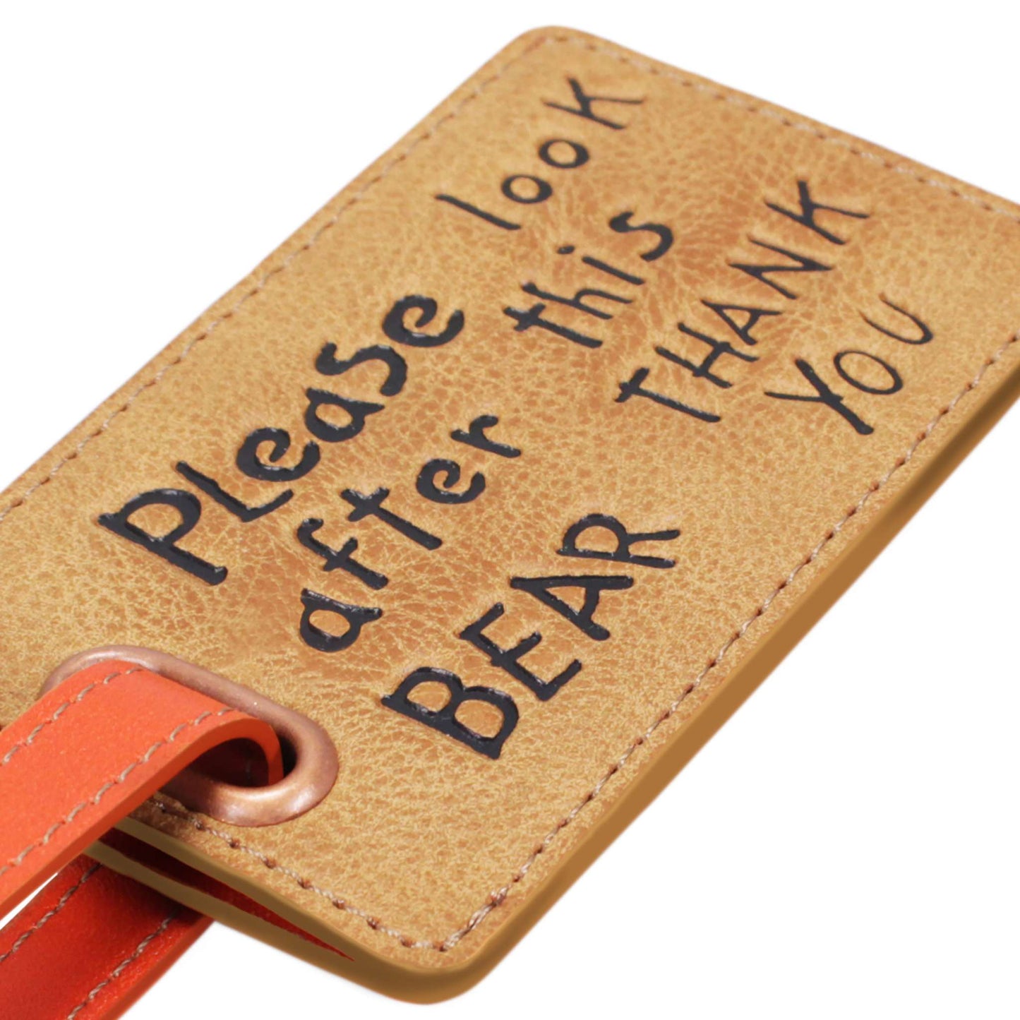 Paddington Bear Look After This Bear Luggage Tag