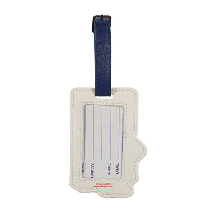 Paddington Bear London Shaped Faux Leather Luggage Tag