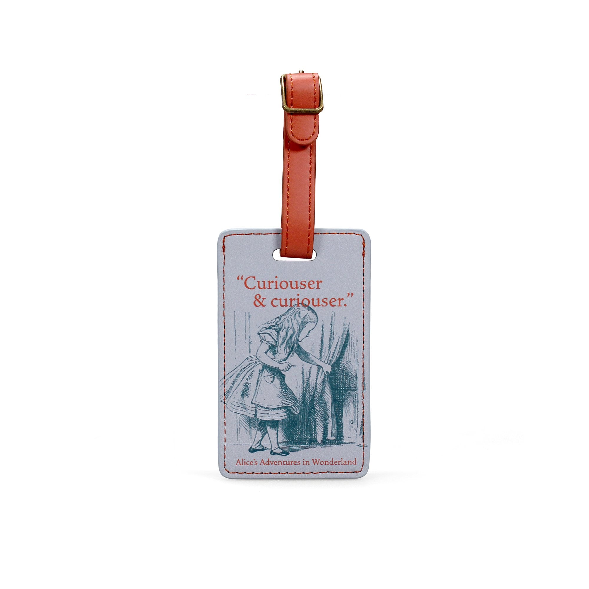 Luggage/Bag Tag PU - Pulteney Press (Alice)