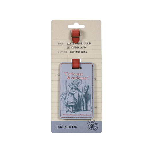 Luggage Tag PU - Pulteney Press (Alice)