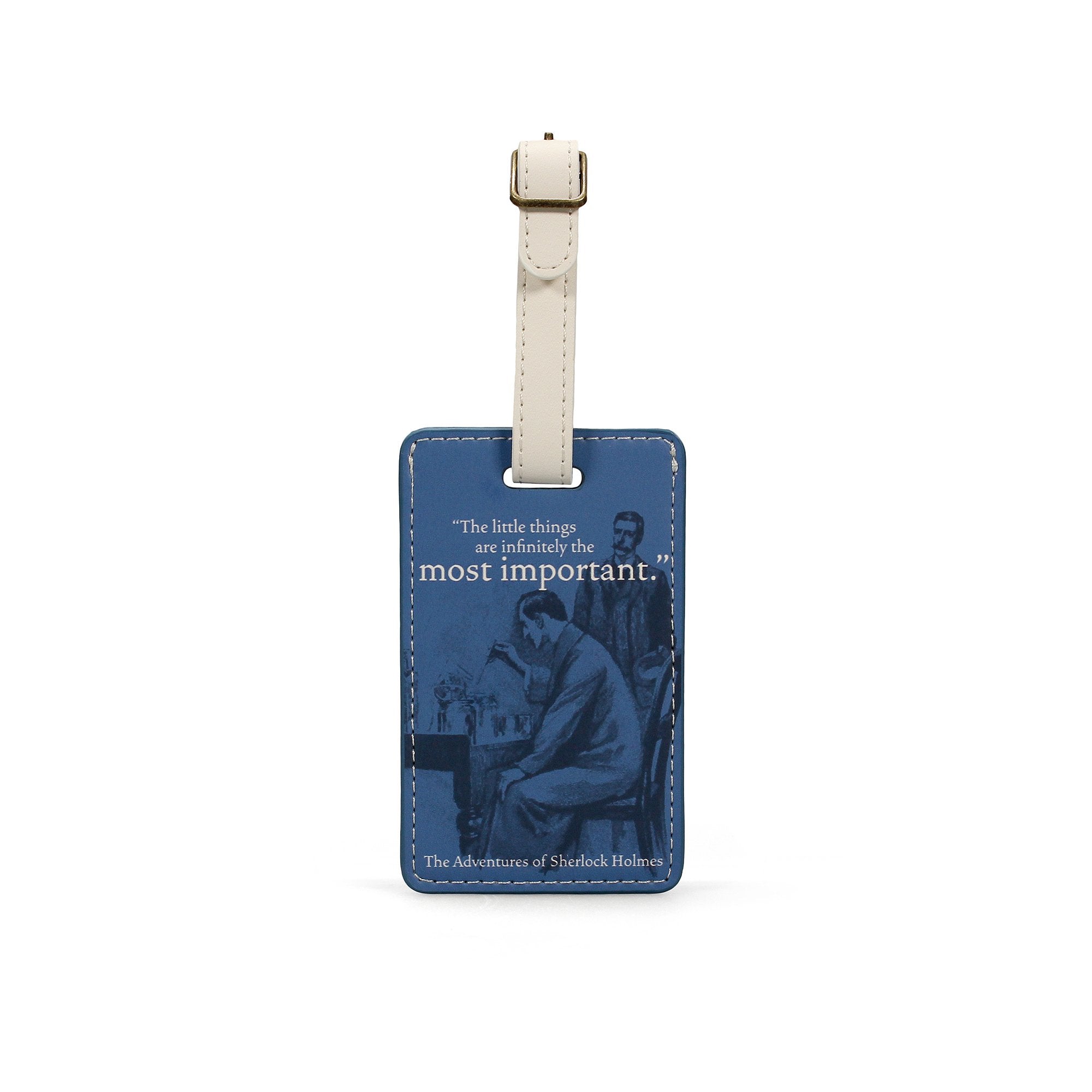 Luggage/Bag Tag PU - Pulteney Press (Sherlock Holmes)