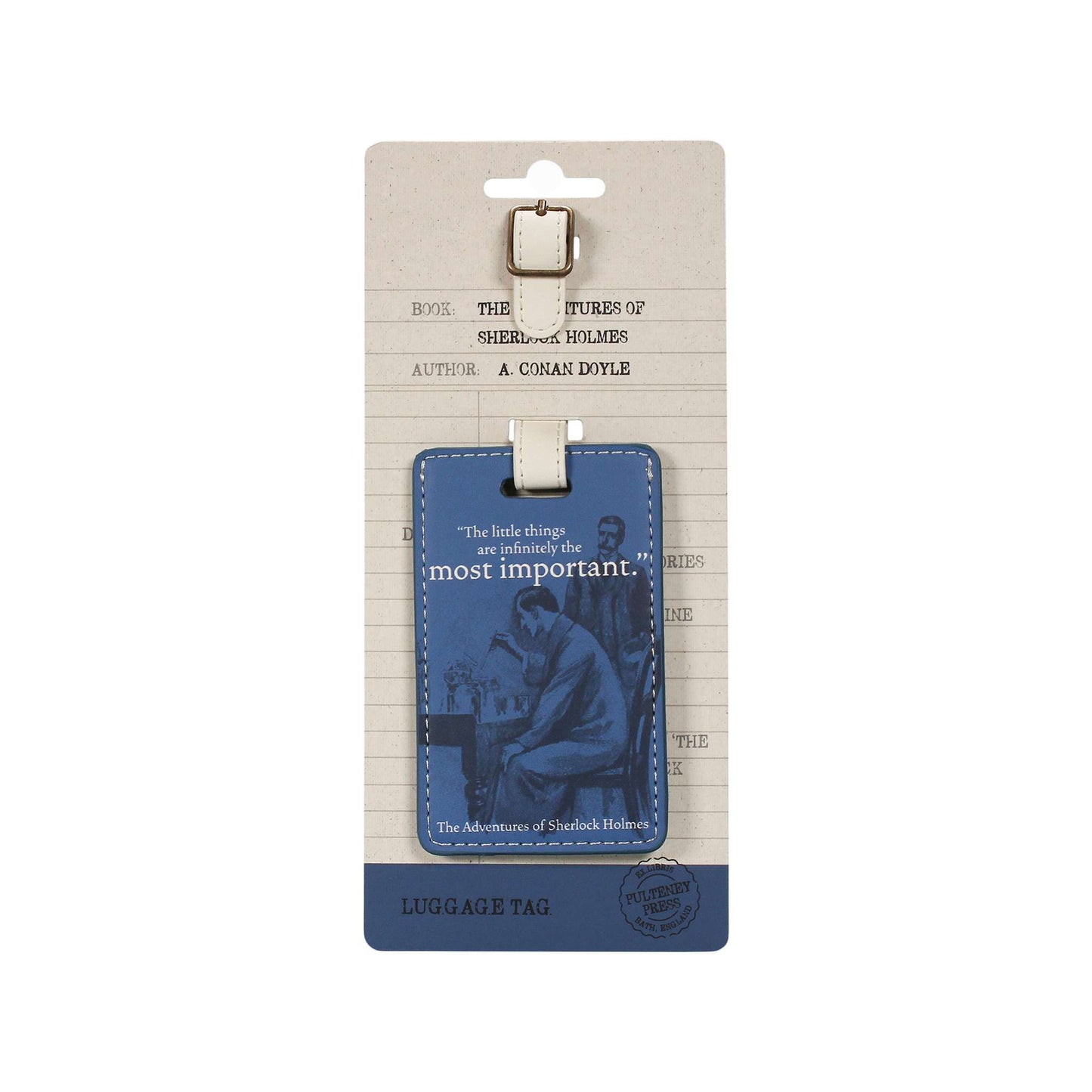 Sherlock Holmes Luggage Tag from Pulteney Press