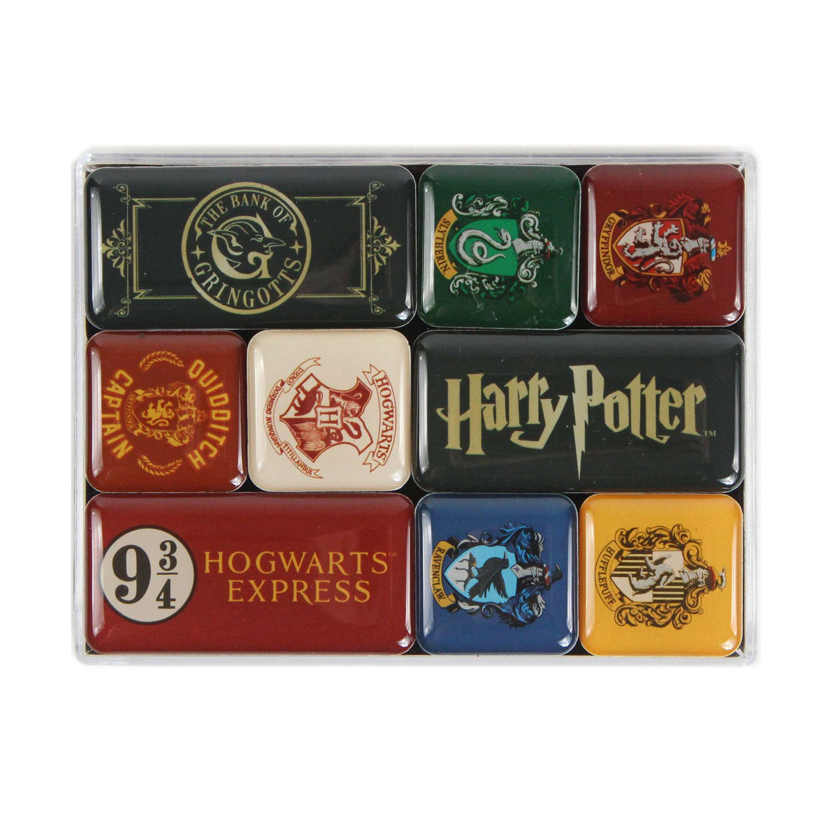 Harry Potter Hogwarts Houses Magnet Set of 9