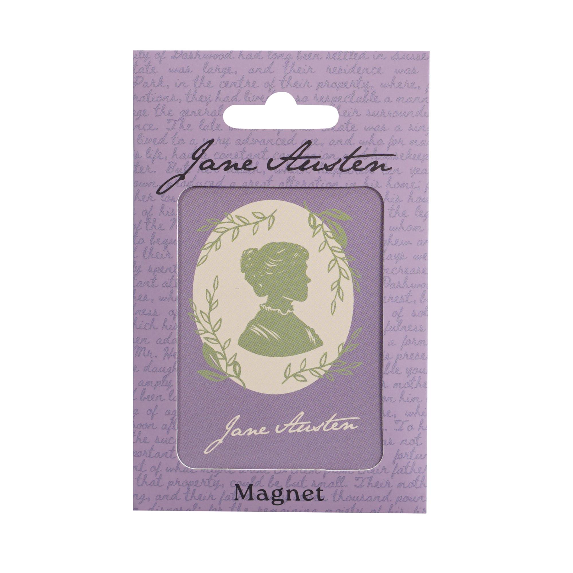 Magnet Metal - Jane Austen (Silhouette)