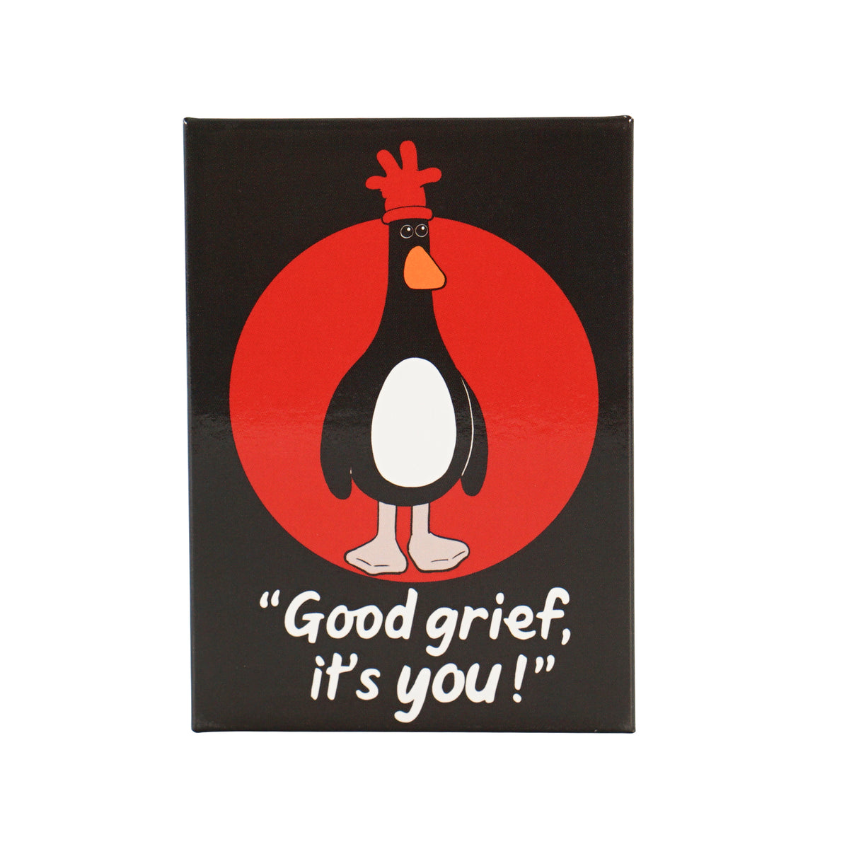 Wallace & Gromit Feathers McGraw Metal Magnet