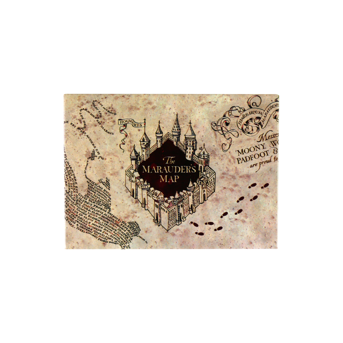 Harry Potter Marauder's Map Metal Magnet
