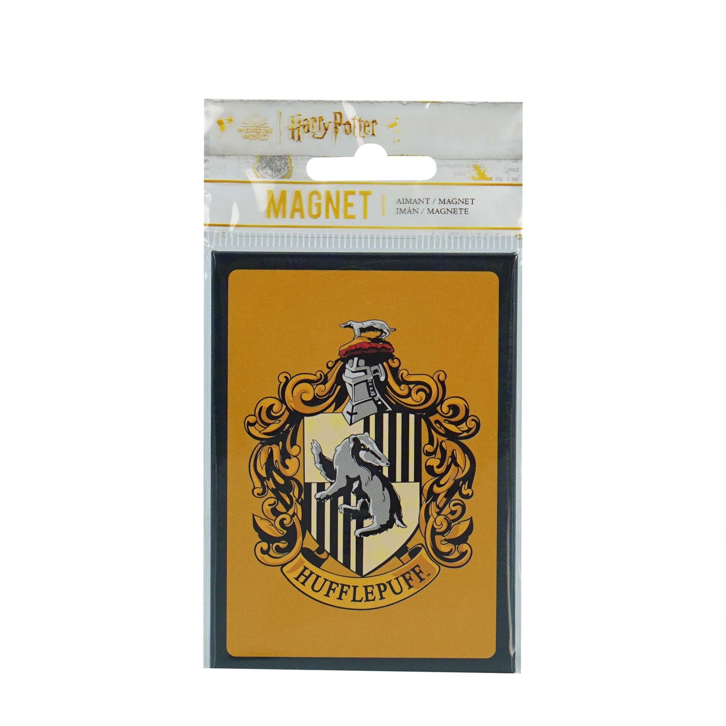 Harry Potter 'Hufflepuff' Metal Magnet