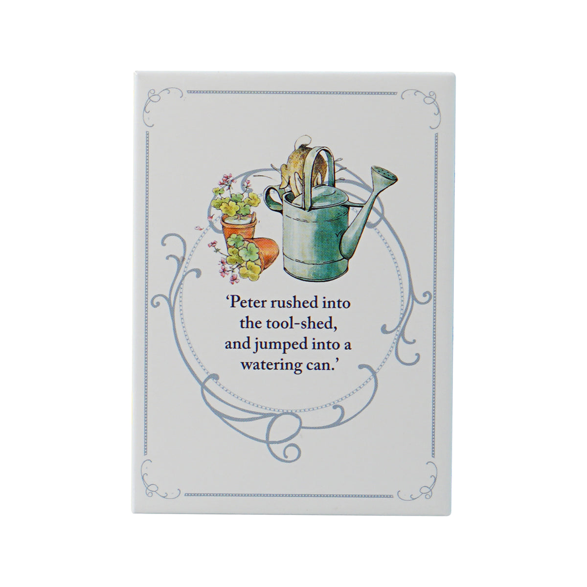 Peter Rabbit Watering Can Metal Magnet