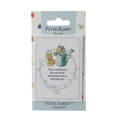Peter Rabbit Watering Can Metal Magnet