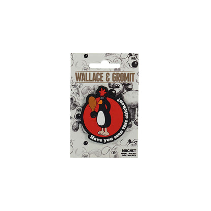 Wallace & Gromit Feathers McGraw Shaped Magnet
