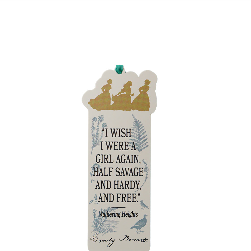 Bookmark Paper Shaped - Bronte Sisters (Wuthering Heights)