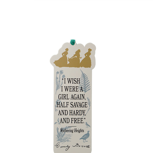 Bookmark Paper Shaped - Bronte Sisters (Wuthering Heights)