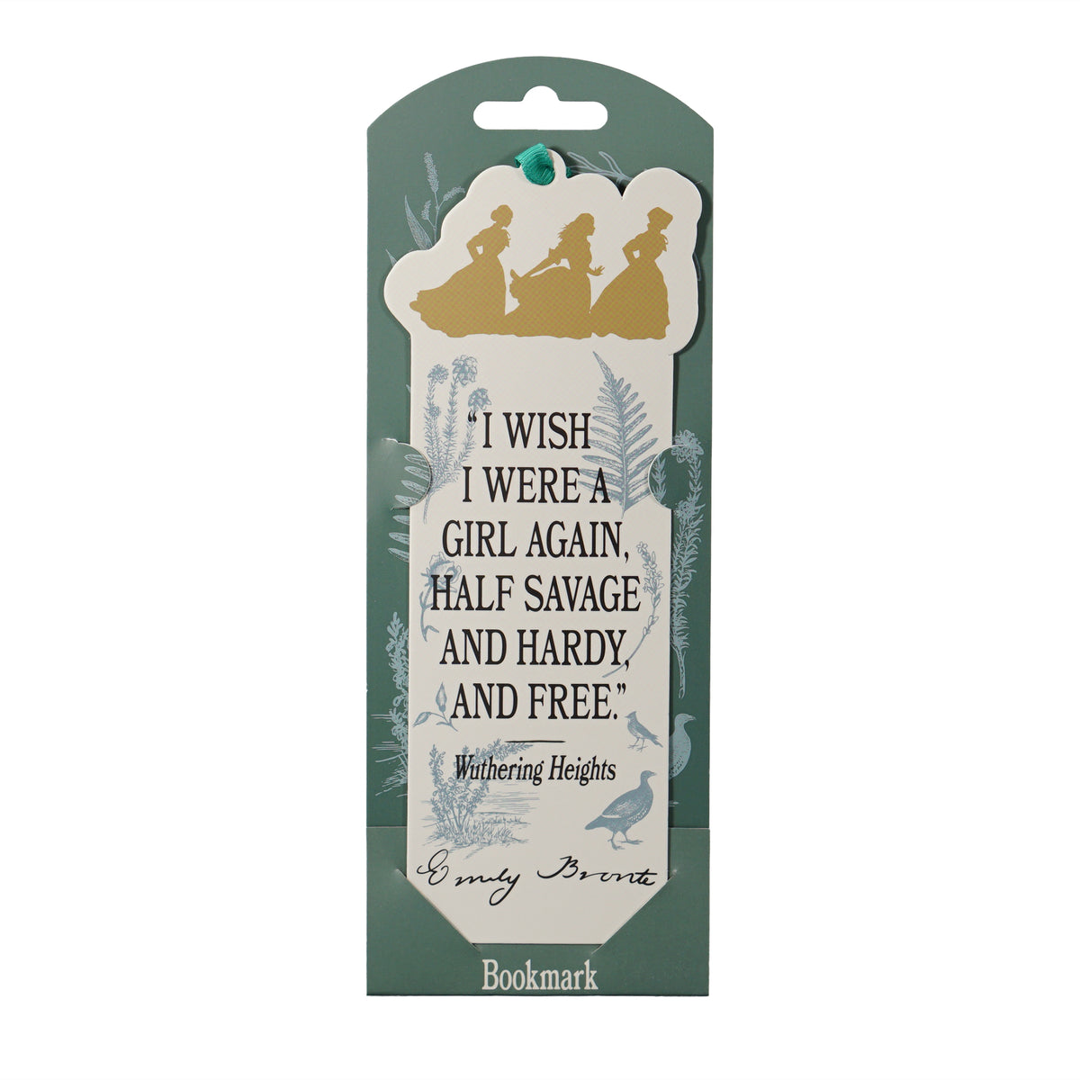 Bookmark Paper Shaped - Bronte Sisters (Wuthering Heights)