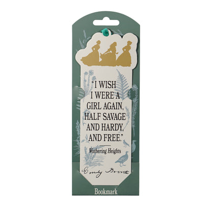 Bookmark Paper Shaped - Bronte Sisters (Wuthering Heights)