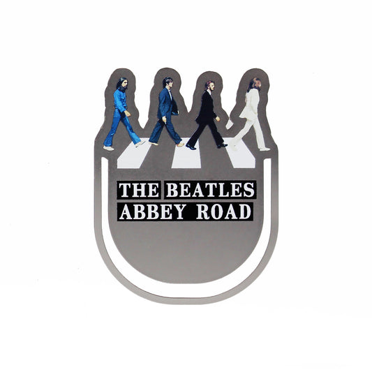 The Beatles Abbey Road Sign Metal Bookmark