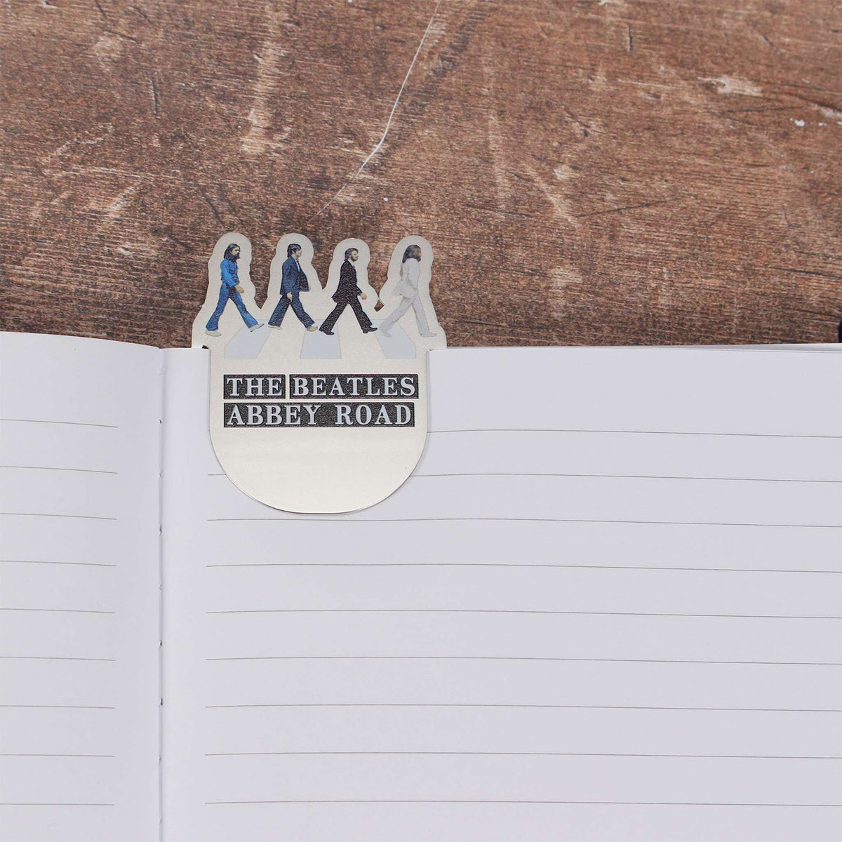 The Beatles Abbey Road Metal & Enamel Bookmark