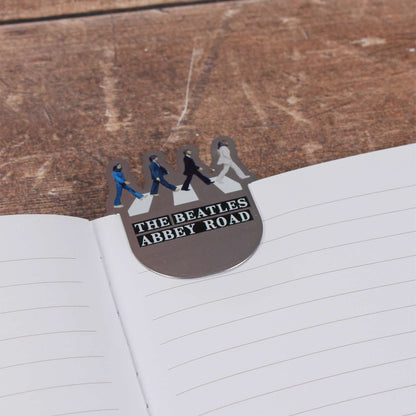 The Beatles Abbey Road Metal & Enamel Bookmark
