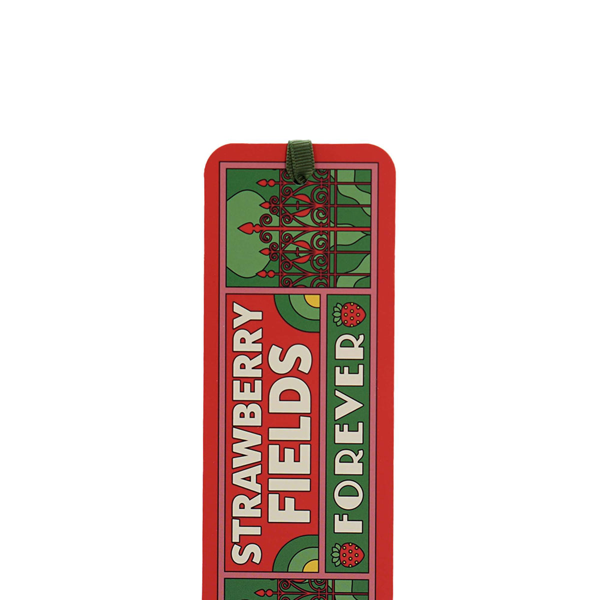 The Beatles Strawberry Fields FSC Card Bookmark