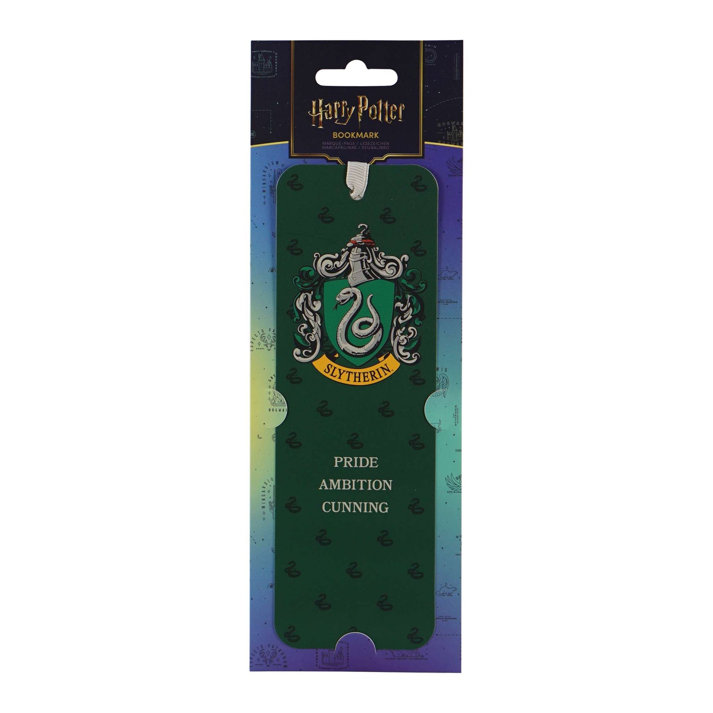 Harry Potter Slytherin)Paper Bookmark