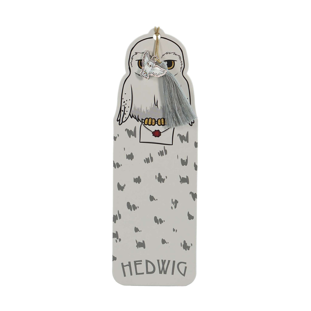 Harry Potter Hedwig Charm & Tassel Bookmark