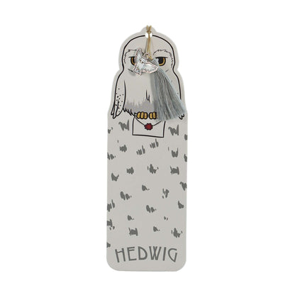 Harry Potter Hedwig Charm & Tassel Bookmark