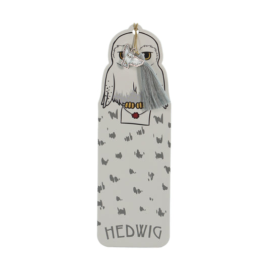 Harry Potter Hedwig Paper Bookmark Charm & Tassel