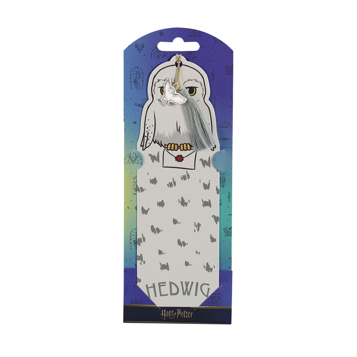 Harry Potter Hedwig Charm & Tassel Bookmark