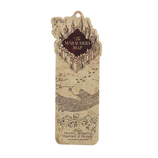 Harry Potter Marauder's Map Charm Bookmark