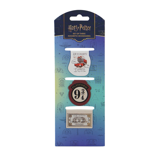 Bookmark Magnets Set of 3 - Harry Potter(All Abrd to Hogwart