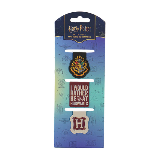 Bookmark Magnets Set of 3 - Harry Potter (Hogwarts Houses)