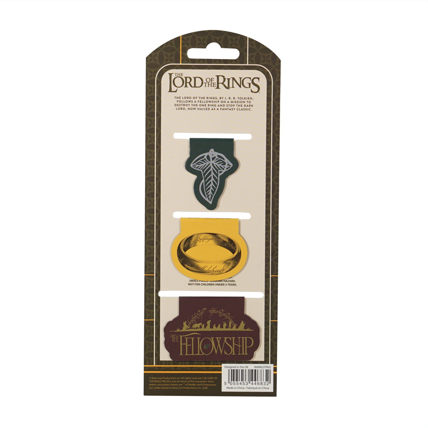 Bookmark Magnets Set of 3 - The Lord of the Rings