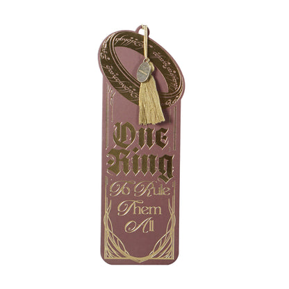 The Lord of the Rings One Ring Charm & Tassel Bookmark