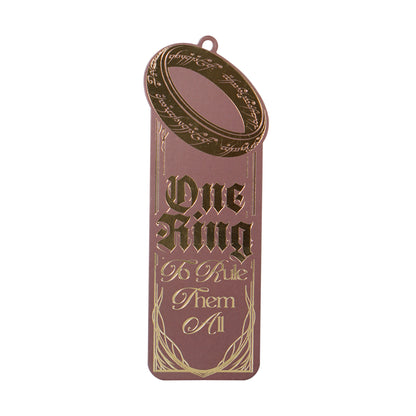 The Lord of the Rings One Ring Charm & Tassel Bookmark