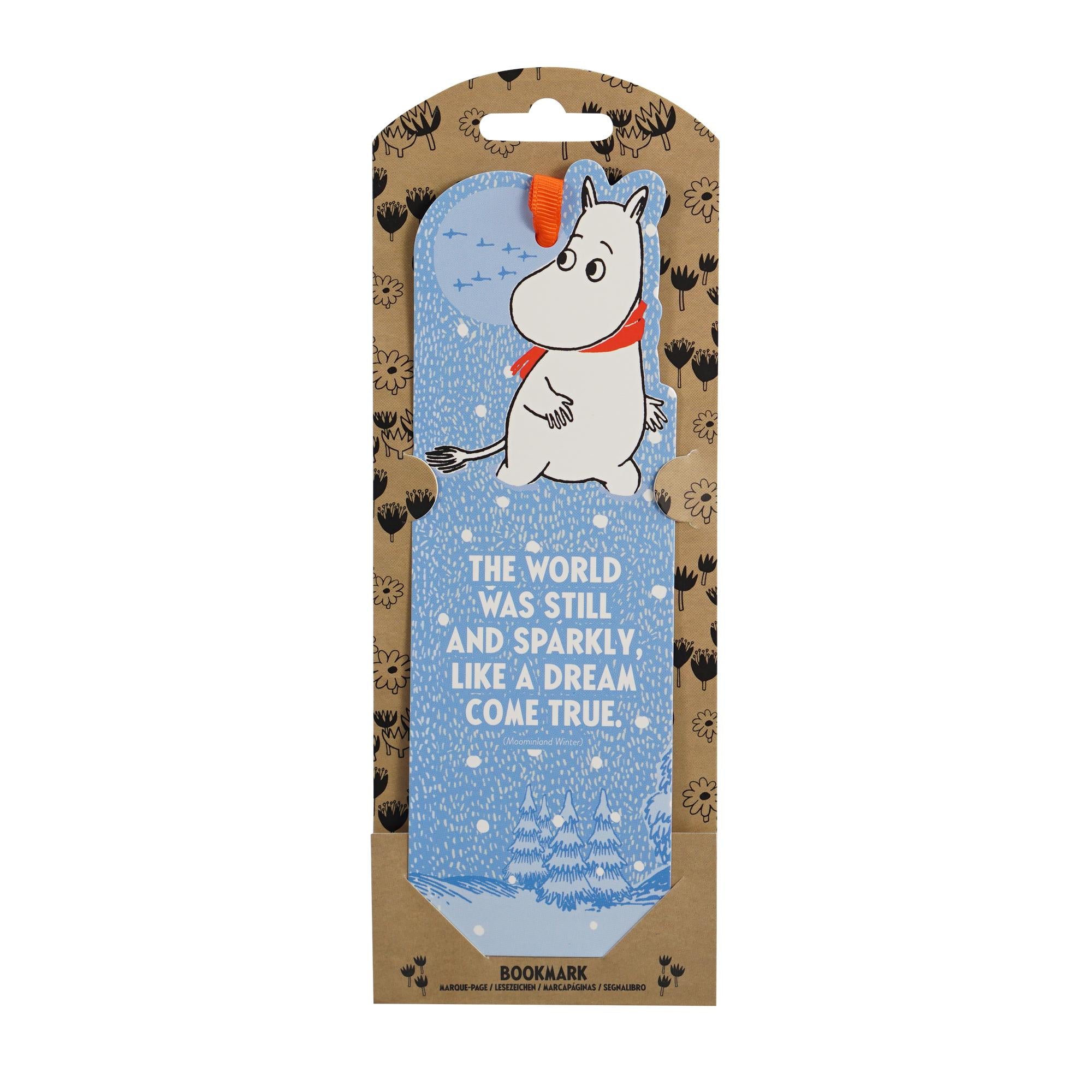 Bookmark Paper Shaped - Moomin (Winter)