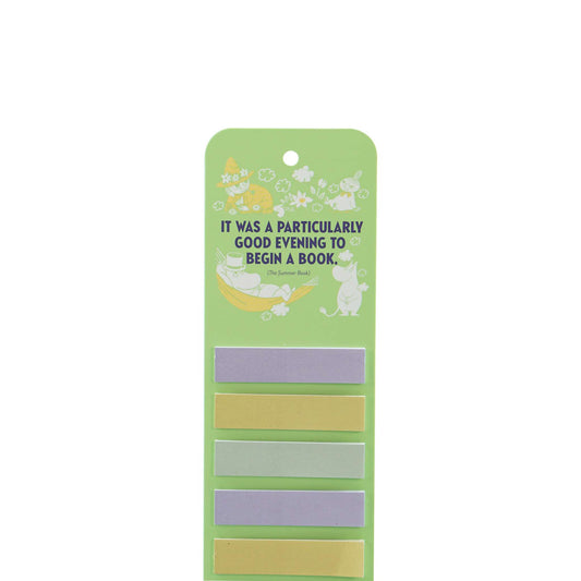 Moomin Daydreaming Bookmark with Sticky Tabs