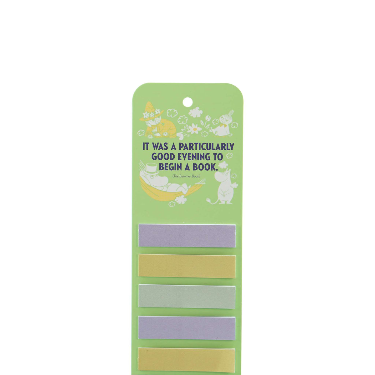 Moomin Daydreaming Bookmark with Sticky Tabs