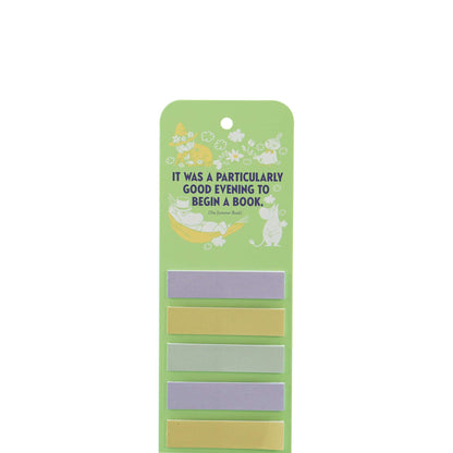 Moomin Daydreaming Bookmark with Sticky Tabs
