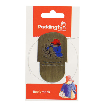 Paddington Bear Metal Quote Bookmark
