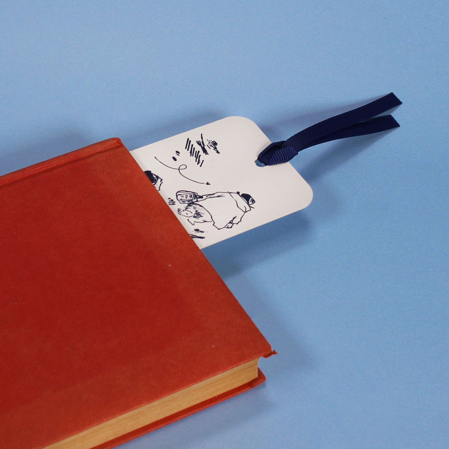 Paddington Bear Storybook Sketch Paper Bookmark