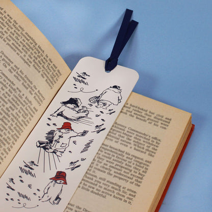 Paddington Bear Storybook Sketch Paper Bookmark